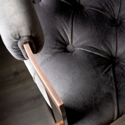 Chaises - Chaise de bar Winfrey fabriquée à la main au Portugal par Ottiu - OTTIU