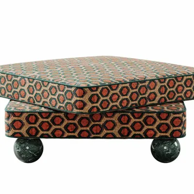 Ottomans - Madonna Ottoman Handmade in Portugal By Malabar - MALABAR