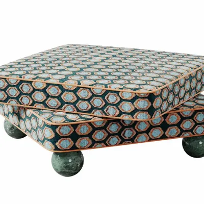 Poufs - Pouf Madonna fabriqué à la main au Portugal par Malabar - MALABAR