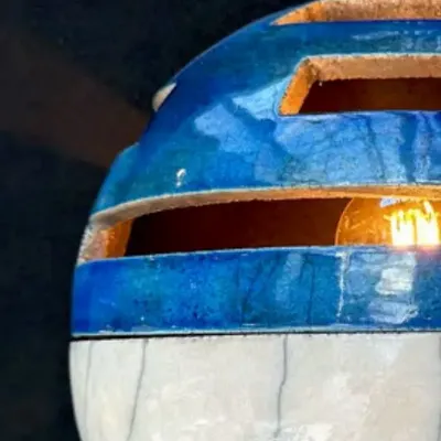 Wall lamps - Pair of Eclipse S / Eclipse R wall lamps - GALERIE SANA MOREAU