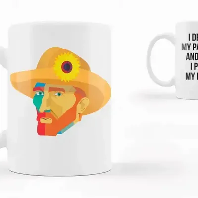 Tasses et mugs - Mug Geo Van Gogh en anglais - KALIDOSKOPIO