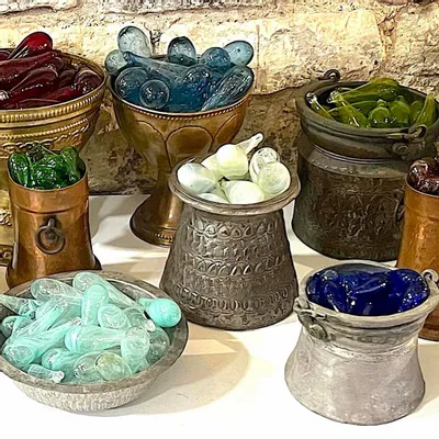 Outdoor decorative accessories - GOUTTE DE VERRE RECYCLE - LA MAISON DAR DAR