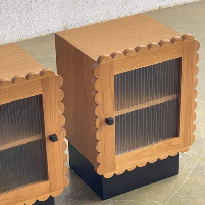 Night tables - Mamun No.2" bedside table - STUDIO KALLANG