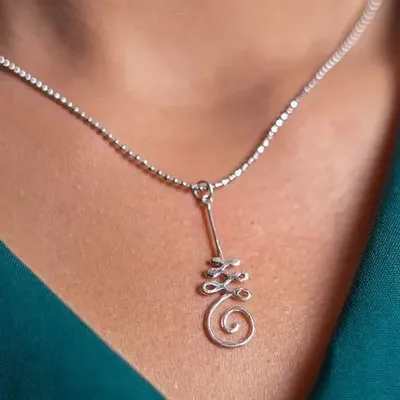 Bijoux - Collection de bijoux en agent - Unalome - SATCHA