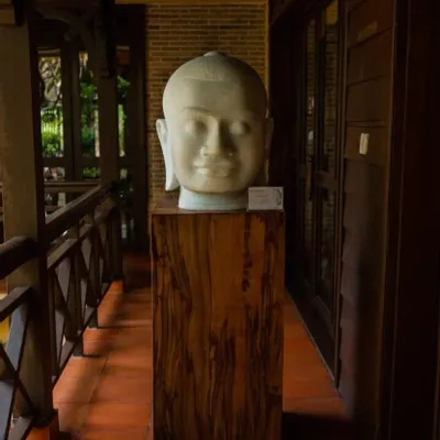 Sculptures, statuettes et miniatures - Jayavarman VII - Marble Stone - SATCHA