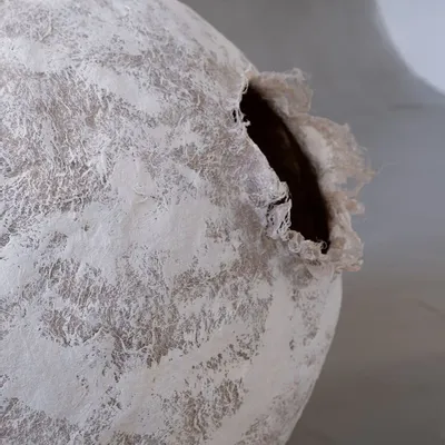 Floor lamps - Dvoє Floor Lamps – Sculptural Hemp Fiber Duet of Light - PLETOSTUDIO