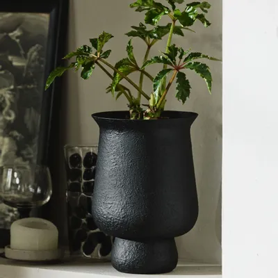 Vases - ADONY planter - black - NORDAL