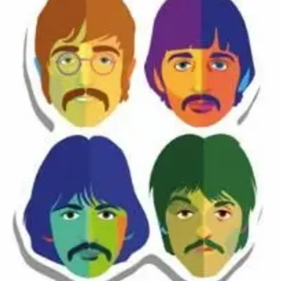 Gifts - Geo Beatles Magnet - KALIDOSKOPIO