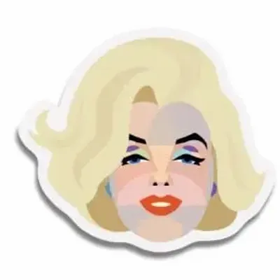 Gifts - Geo Marilyn Magnet - KALIDOSKOPIO