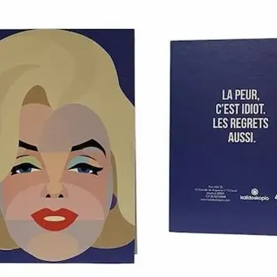 Stationery - GEO ECO Marilyn Notebook - KALIDOSKOPIO
