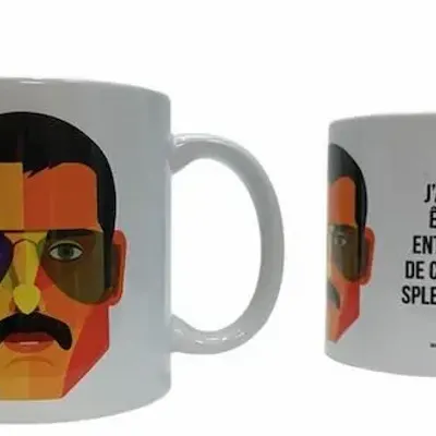 Mugs - Geo Fredy Mug in French - KALIDOSKOPIO