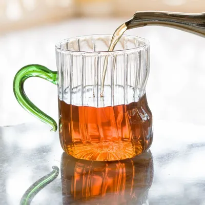 Tasses et mugs - Tasses pressées avec poignées colorées - ASMA'S CRAFTS
