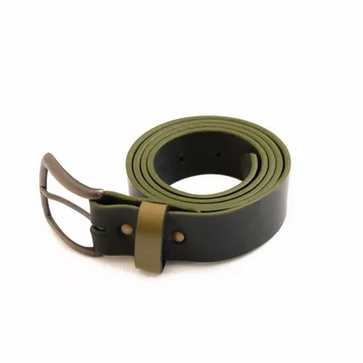 Leather goods - OCTAVE black leather belt - MONSIEUR CHARLI