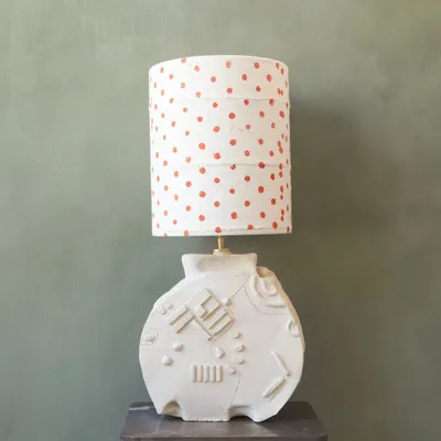 Lampes de table - Lampe de table artistique unique en céramique naturelle fabriquée à la - STUDIO WILD ORANGE