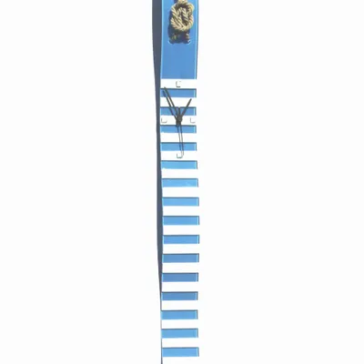Clocks - Nautic light blue wall clock 8x98 cm - CARNEOL GLASS