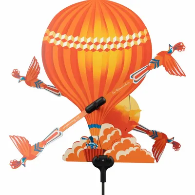 Outdoor decorative accessories - Alain Ballon weather vane - LES RITOURNAILES