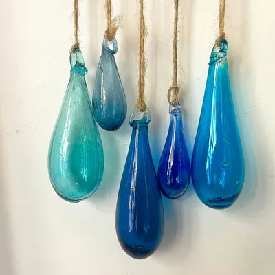 Outdoor decorative accessories - GOUTTE DE VERRE RECYCLE - LA MAISON DAR DAR