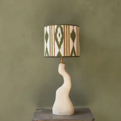 Lampes de table - Flamenco ceramic table lamp unique piece - STUDIO WILD ORANGE