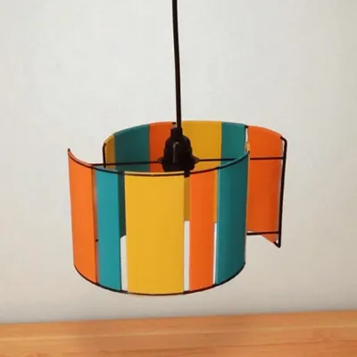 Abat-jours - LAMPE POP STRIPE LA POP - ZARALOBO