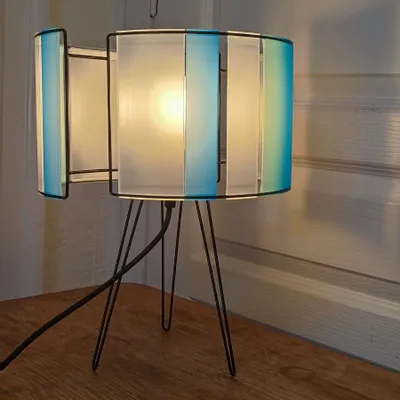 Lampes de table - LAMPE POP STRIPE LE GLACIER - ZARALOBO