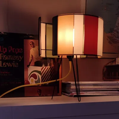Decorative objects - FALL POP STRIPE LAMP - ZARALOBO