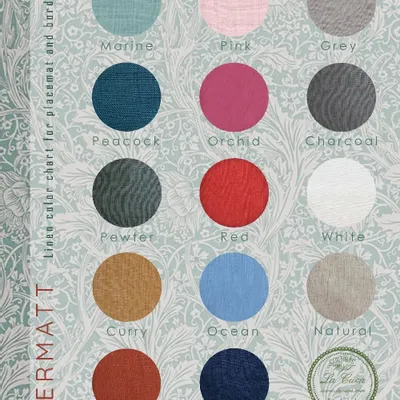 Placemats - ZERMATT LINEN PLACEMAT - LA CUCA