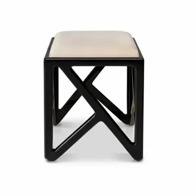 Stools - RHEA - Lacquer Stool - MAI HOME DECOR