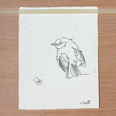 Cadeaux - Carte de correspondance - Illustration minimaliste - COSETTE ET LES LYS