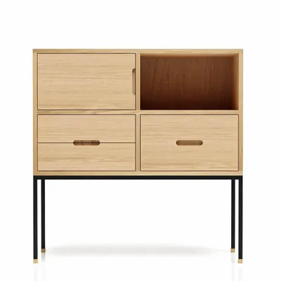 Sideboards - Meuble d'entrée sur mesure. Modèle Cosmopol ME03 - JL STUDIO