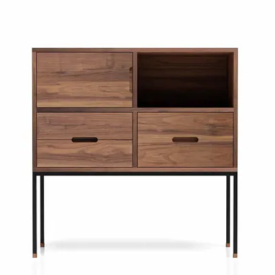 Buffets - Meuble d'entrée sur mesure. Modèle Cosmopol ME03 - JL STUDIO