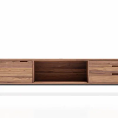 TV stands - Custom TV stand. Model: Cosmopol MTV01 - JL STUDIO