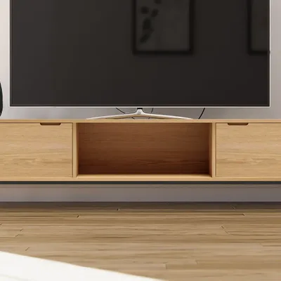 TV stands - Custom TV stand. Model: Cosmopol MTV01 - JL STUDIO