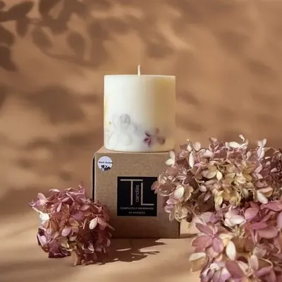 Candles - Soy Wax Candle with Black Orchid - TL CANDLES