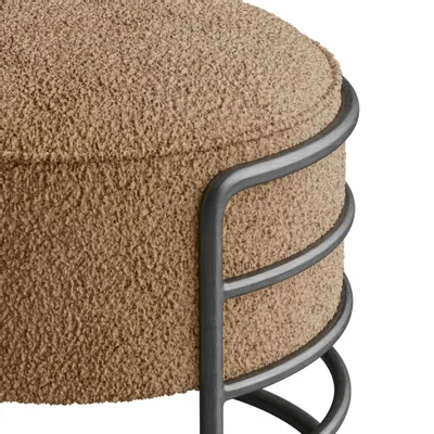 Tabourets - Tabouret Eero fabriqué à la main au Portugal par Porus Studio - PORUS STUDIO