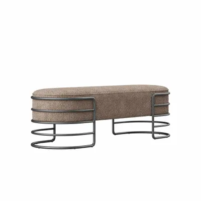 Bancs - Banc Eero fabriqué à la main au Portugal par Porus Studio - PORUS STUDIO