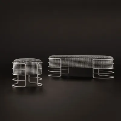 Benches - Eero Bench Handmade in Portugal By Porus Studio - PORUS STUDIO