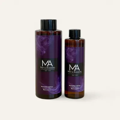 Home fragrances - OUD — 400ML Fragrance Diffuser Refill - MAT AMANDINE
