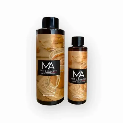 Home fragrances - PAUSE GOURMANDE - 200ML fragrance diffuser refill - MAT AMANDINE