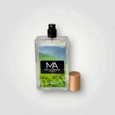 Home fragrances - GREEN TEA — Room fragrance - MAT AMANDINE