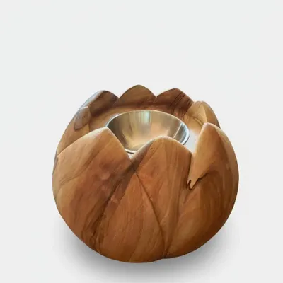 Cuisines de jardin - Bassin à Champagne en fleur de lotus - SATCHA