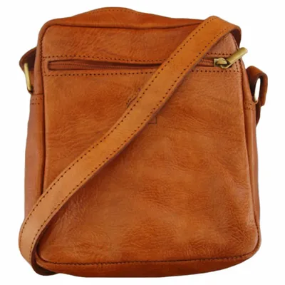 Leather goods - Men's leather shoulder bag - BERBER LEATHER