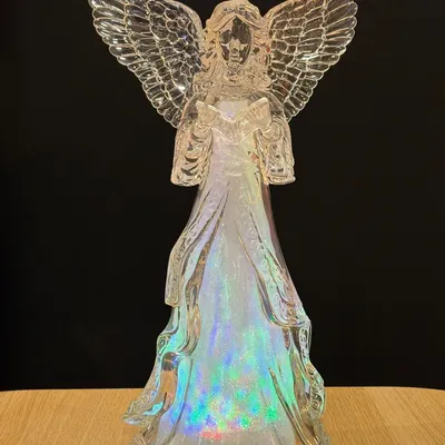 Crèches et santons - Ange Lumineux LED – Lecture - BLUE STAR B.V.