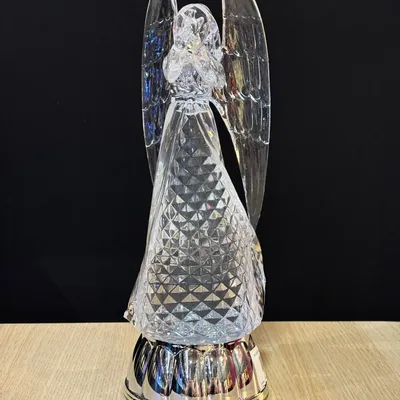 Other Christmas decorations - LED Lighted Angel with Dove – RGB & DC Power - BLUE STAR B.V.