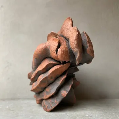 Vases - Vase "Fleur de nuit terra" - GALERIE SANA MOREAU