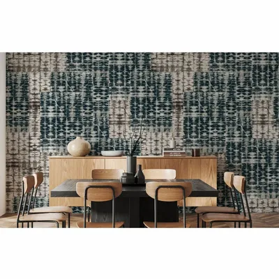 Papiers peints - Papier Peint - PANORAMIQUE 210x290 cm - PLEATS "Composition couleurs" - LAUR MEYRIEUX COLLECTION