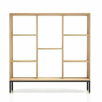 Bookshelves - Made-to-measure modular Shelving System model Cosmopol - JL STUDIO