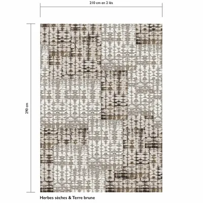 Papiers peints - Papier Peint - PANORAMIQUE 210x290 cm - PLEATS "Composition couleurs" - LAUR MEYRIEUX COLLECTION