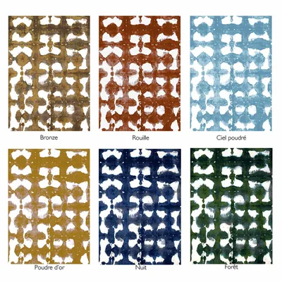 Autres décorations murales - Papier Peint - PANORAMIQUE 210x290 cm - ARIMATSU - LAUR MEYRIEUX COLLECTION