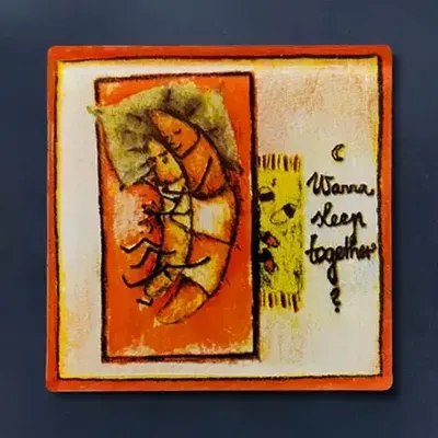 Decorative objects - Small croissant, big croissant? Magnet - CARNEOL GLASS