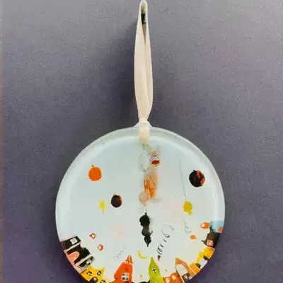 Autres décorations de Noël - Décoration de Noël figurative spéciale en verre - CARNEOL GLASS